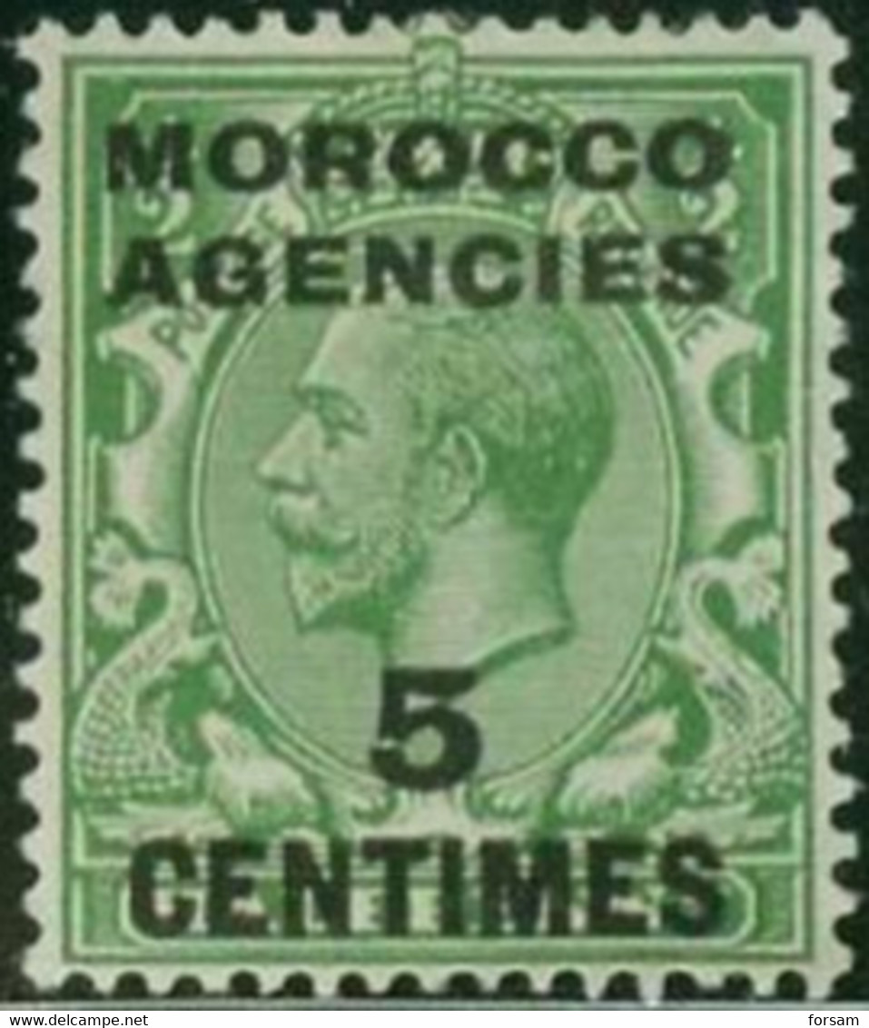 MOROCCO (BRITISH POST IN MORO)..1935..Michel # 121..MLH. - Bureaux Au Maroc / Tanger (...-1958)