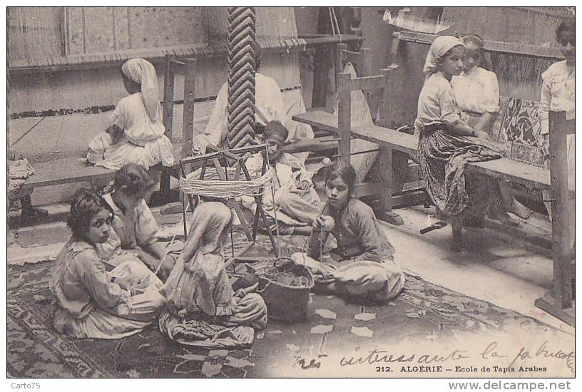 Algérie - Travail Enfants - Tissage Métier - Kinder