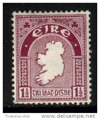 Ireland Scott 108 - SG113, 1940 E Watermark 1.1/2d MH* - Neufs