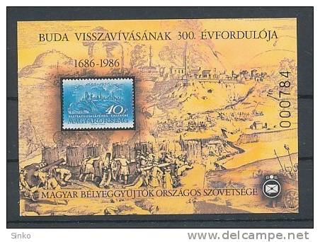 1986. In The Recovery Of The 300th Anniversary - Commemorative Sheet :) - Feuillets Souvenir