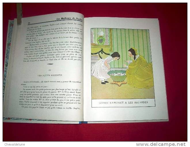 [ENFANTINA] COMTESSE DE SEGUR : LES MALHEURS DE SOPHIE - ILLUSTRATIONS DEMARIE-MADELEINE FRANC-NOHAIN -  1933 - Märchen