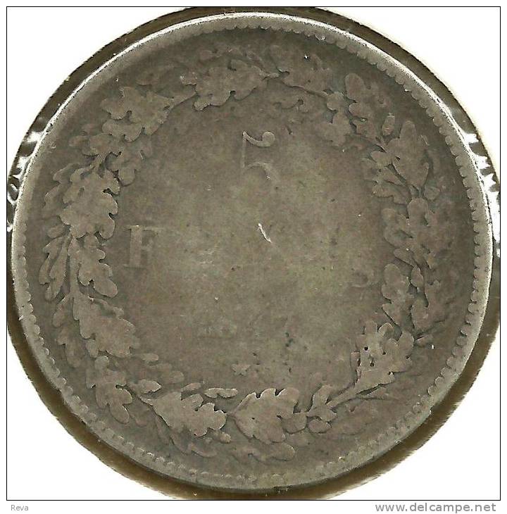 BELGIUM BELGES 5 FRANCS WREATH FRONT  LEOPOLD I MAN BACK 1847 AG SILVER KM? F/VG READ DESCRIPTION CAREFULLY !!! - 5 Frank