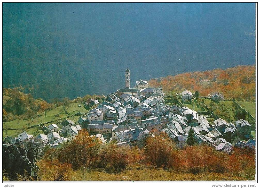 Soglio - Im Bergell              Ca. 1980 - Soglio