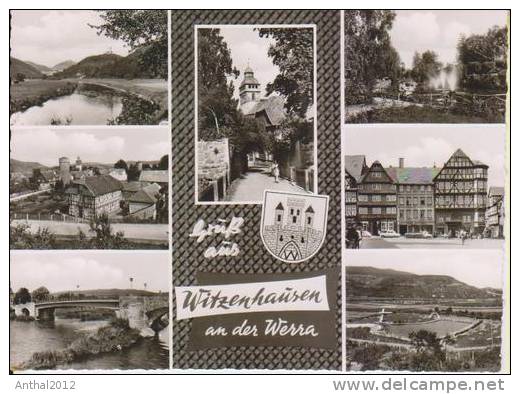 Witzenhausen A.d. Werra MB Sw Innenstadt Schwimmbad Wappen Sw 60er - Witzenhausen