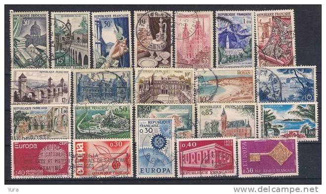 France Lot 5     2 Scans 41 Different Used - Andere & Zonder Classificatie