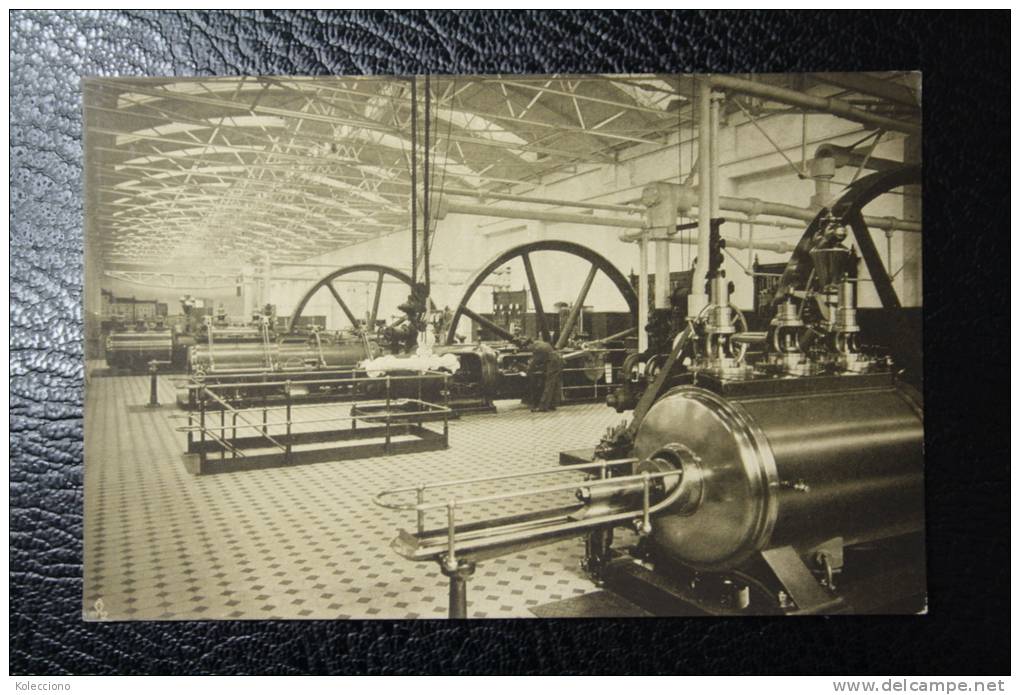 Postcard Farbenfabriken Vorm. Friedr. Bayer & Co Leverkusen - B. 3 Eismaschinen - Factory Machines - Leverkusen