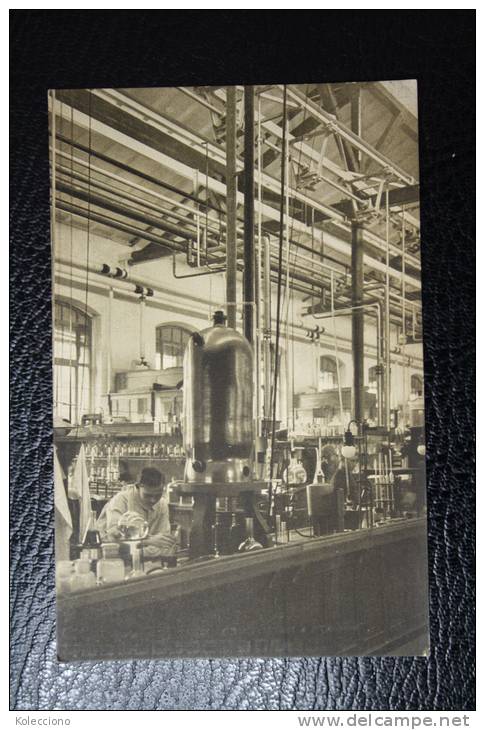 Postcard Farbenfabriken Vorm. Friedr. Bayer & Co Leverkusen - B. 4 Im Laboratorium - Factory Laboratory - Leverkusen