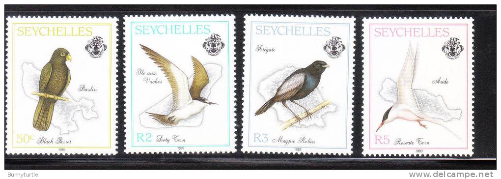 Seychelles 1989 Island Birds MNH - Seychelles (1976-...)