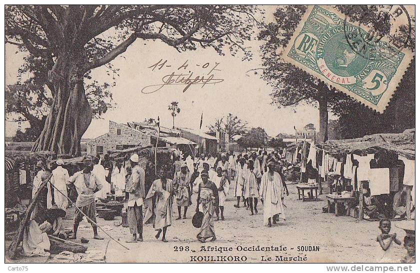 Afrique - Soudan - Koulikoro - Marché - Sudán