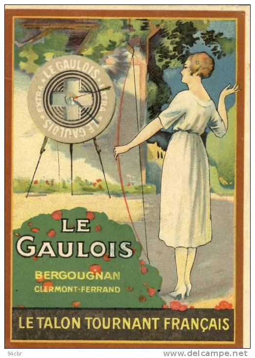 CALENDRIER (TIR A L ARC)  PUB  Le Gaulois (1921) - Tir à L'Arc