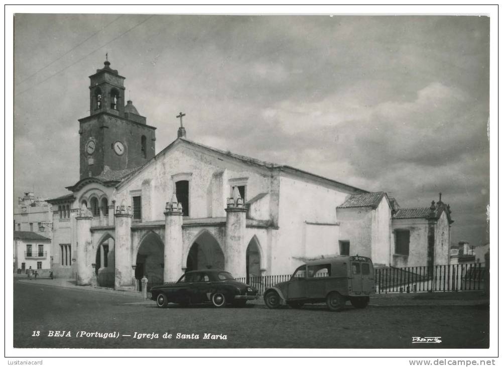 BEJA - Igreja De Santa Maria (Ed. LOTY  Nº 13) Carte Postale - Beja