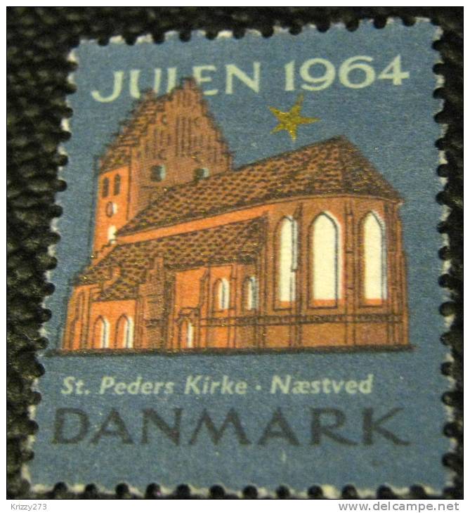 Denmark 1964 Christmas St Peters Church Naestved - Mint - Nuovi