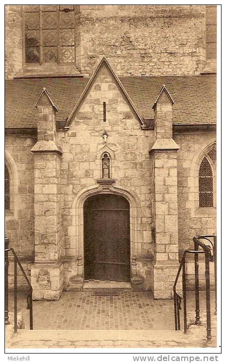 IXELLES-BRUXELLES-ABBAYE DE LA CAMBRE- PORTE D'ENTREE TRANSEPT NORD - Elsene - Ixelles