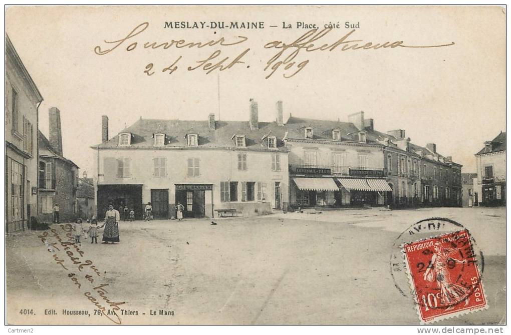 MESLAY-DU-MAINE LA PLACE COTE SUD 53 MAYENNE - Meslay Du Maine