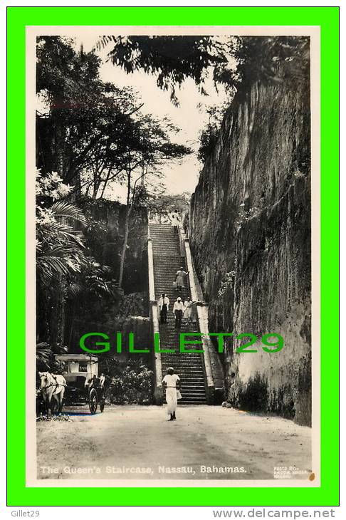 NASSAU, BAHAMAS - THE QUEEN'S STAIRCASE - ANIMATED - PHOTO BY FREDIE MAURA - THE CITY PHARMACY LTD - - Bahamas
