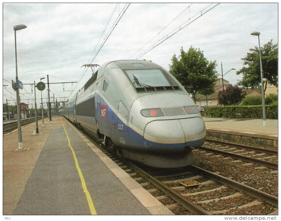 TGV Duplex En Gare D'Ambérieu - Materiaal