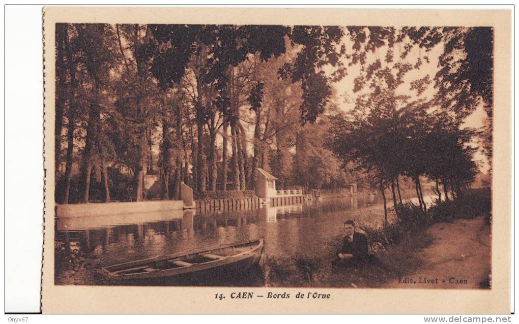 CAEN - Barque - Bords De L'Orne - - Caen