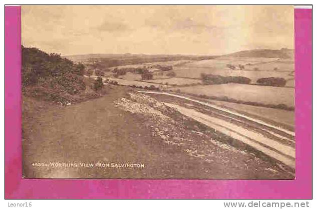 WORTHING    -     * VIEW FROM SALVINGTON *    -    Publisher : Photochrom CO  LTD  -  N° 46304 - Worthing