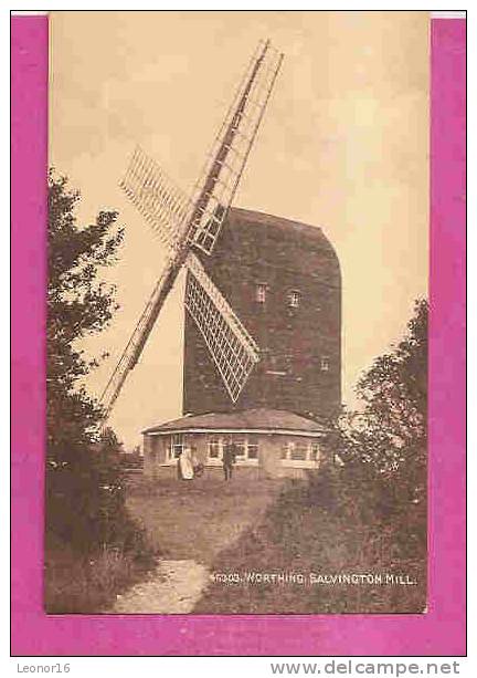 WORTHING    -     * SALVINGTON MILL *    -    Publisher : Photochrom CO  LTD  -  N° 46303 - Worthing