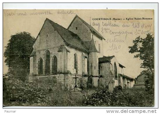 Courtisols  Eglise Saint-Memmie - Courtisols