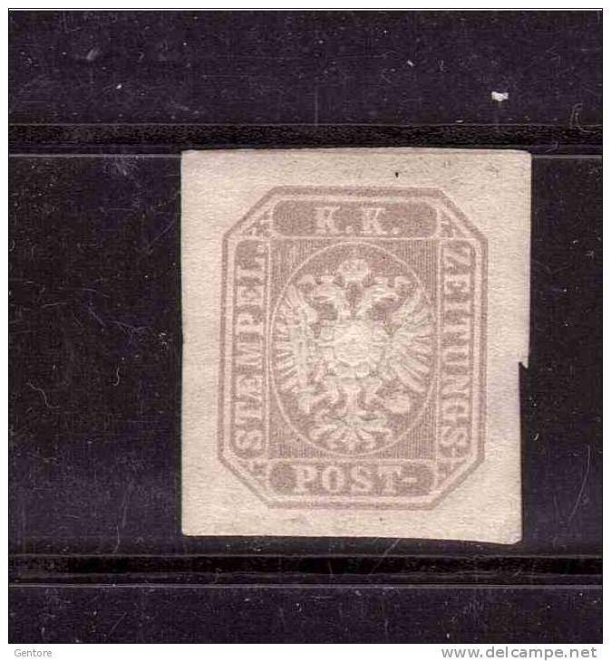 AUSTRIA 1863 Stamps For Newspaper Franz Joseph 1,05 S Michel Cat N° 29  Mint Very Lightly Hinged - Ongebruikt