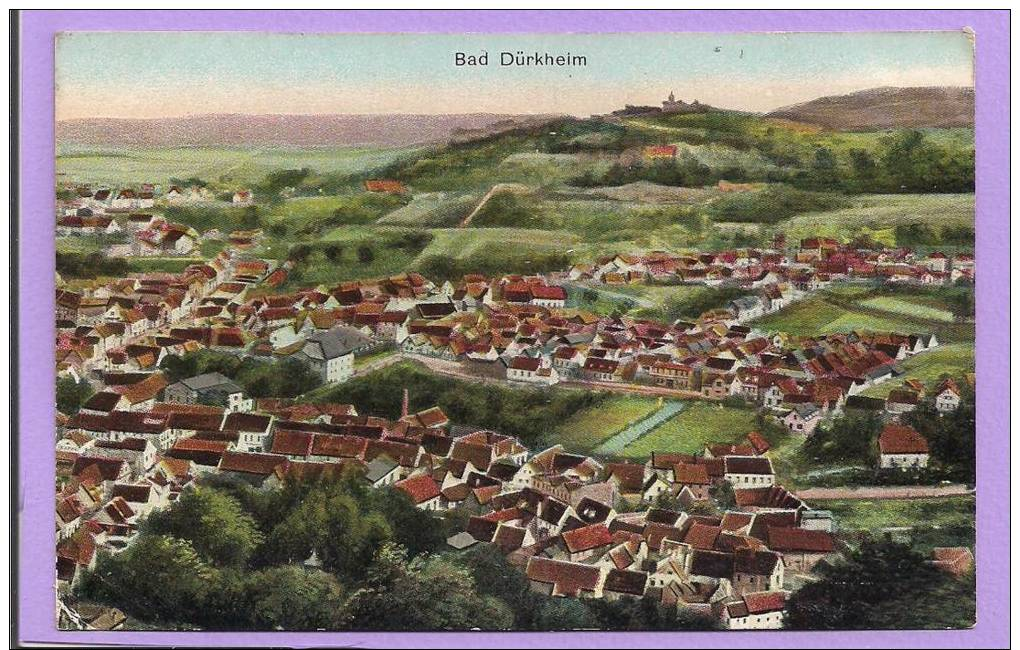 Allemagne - BAD DÜRKEIM -1913 - Bad Duerkheim