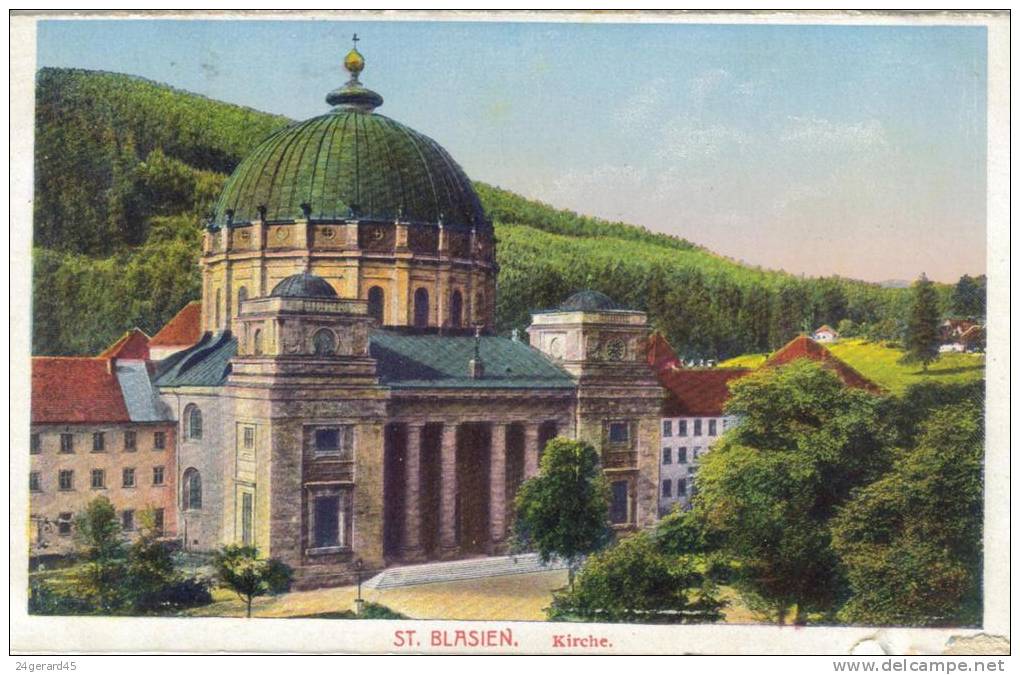 CPSM SANKT BLASIEN (Allemagne-Bade Wurtemberg) - Kirche - St. Blasien