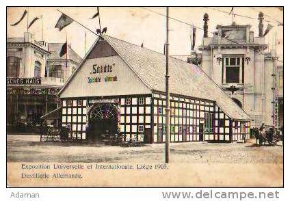 Liège          Expo 1905. Distillerie Allemande    . - Luik