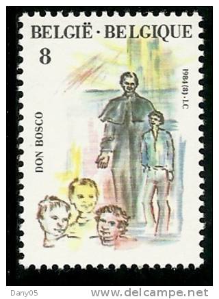 BELGIQUE -Année 1984 - 50é Anniv. Canonisation De Don Bosco  - N° 2129 ** TTB - Nuovi