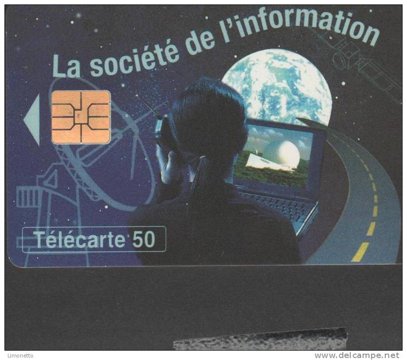 Télécartes - 1996 Sté De L'Information  -50 Unités -SO3 -utilisée -   Bon état - 1996