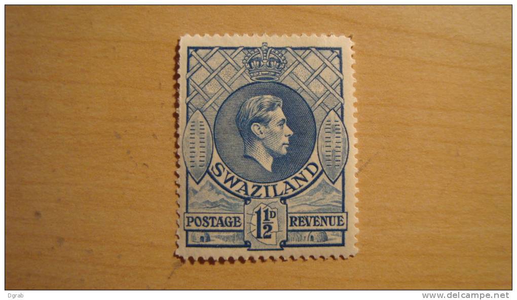 Swaziland  1938  Scott #29a  MH - Swaziland (...-1967)