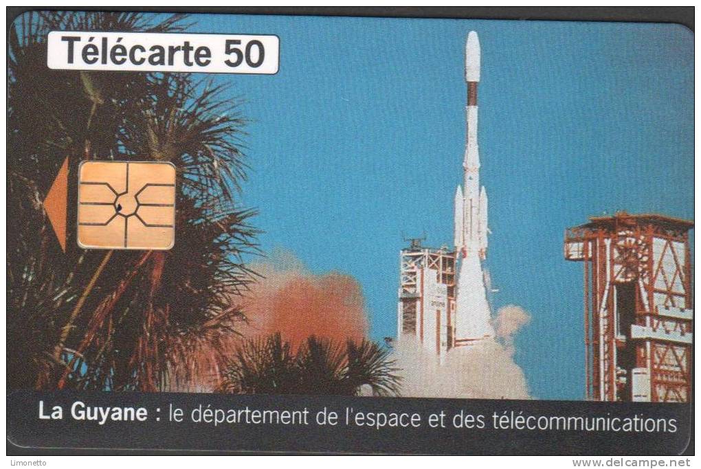 Télécartes - 1996   La Guyanne   -50 Unités - SC7   -utilisée -   Bon état - 1996