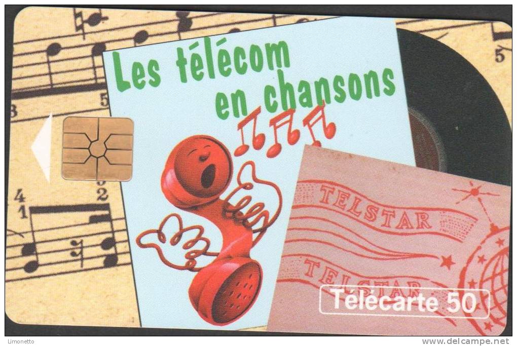 Télécartes - 1998 Télécom En Chansons  -50 Unités - GEM   -utilisée -   Bon état - 1998