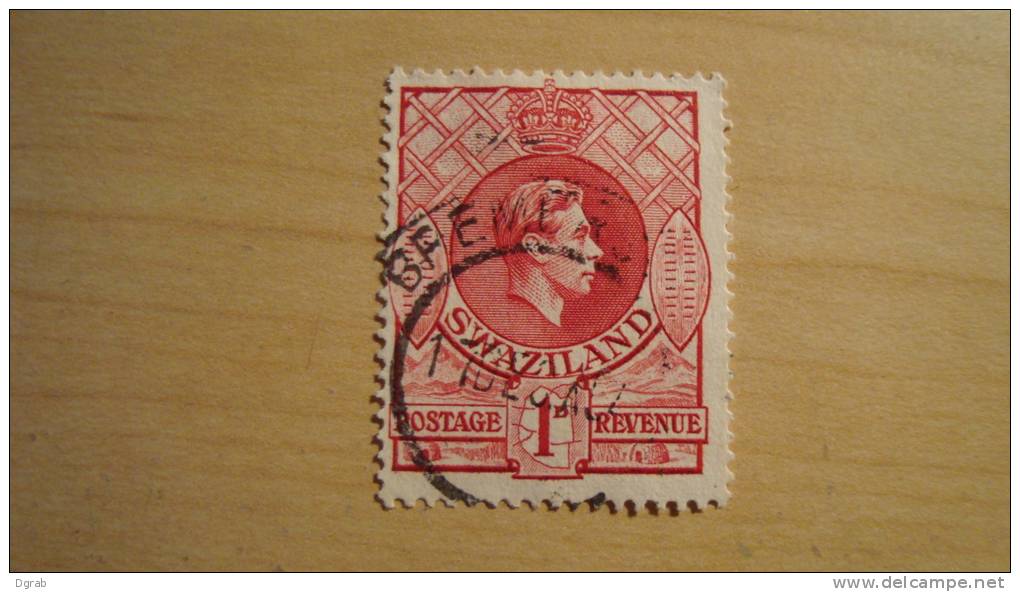 Swaziland  1938  Scott #28  Used - Swaziland (...-1967)