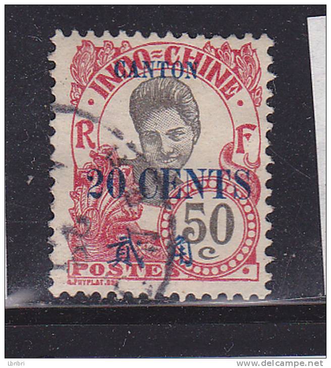 CANTON N° 78 20C S 50C ROSE CAMBODGIENNE OBL - Autres & Non Classés