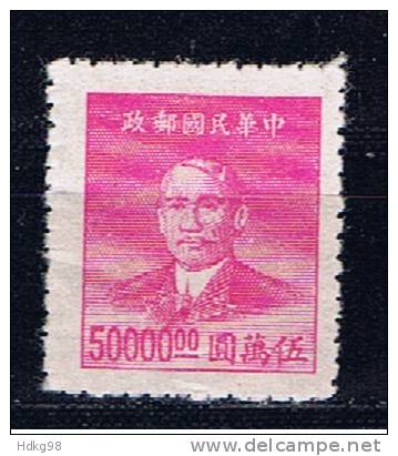 RC China 1949 Mi 970 Mnh Sun Yat-sen - 1912-1949 Republic