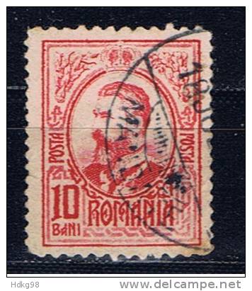 RO+ Rumänien 1908 Mi 213 Königsporträt - Used Stamps