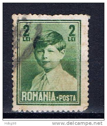 RO+ Rumänien 1928 Mi 324 Königsporträt - Usado