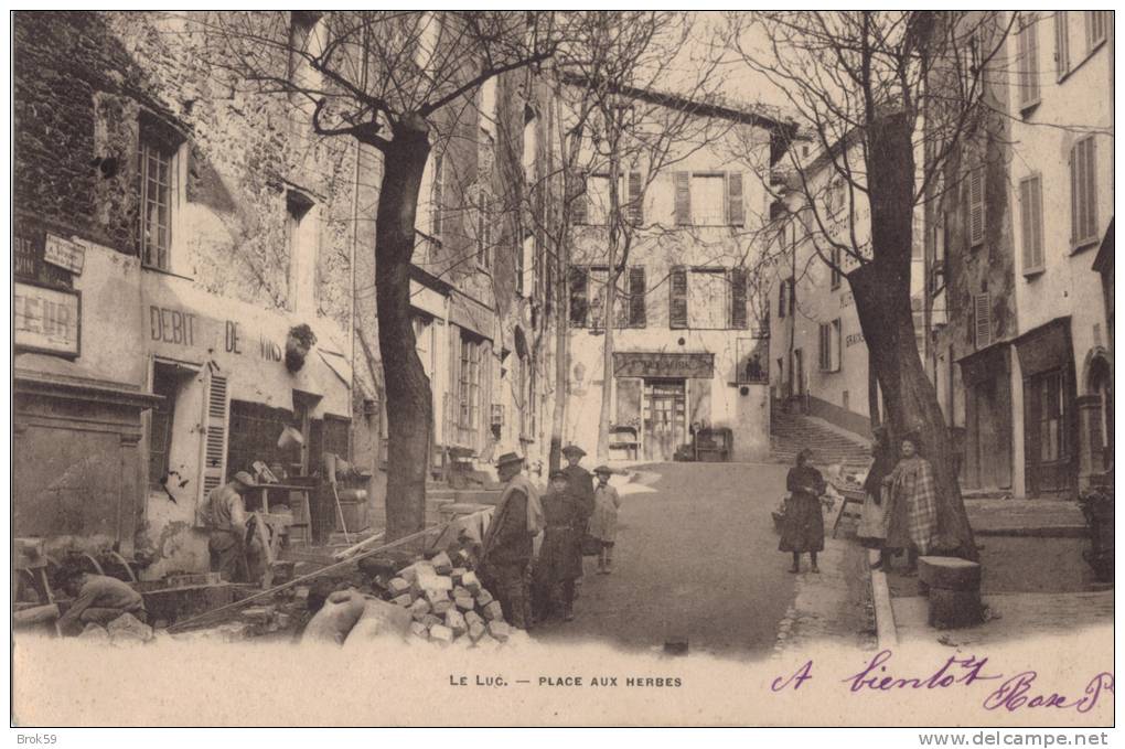 83 - LE LUC - PLACE AUX HERBES - Le Luc