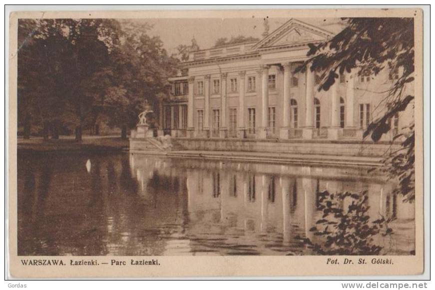 Poland - Warszawa - Parc Lazienki - Pologne