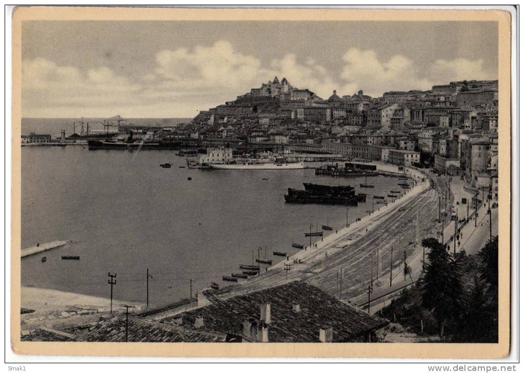 ITALIA PUGLIA ANCONA PANORAMA Nr. 9688 OLD POSTCARD - Altri & Non Classificati