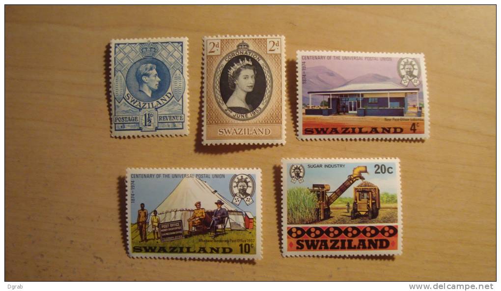 Swaziland     Mix Lot  Unused - Swaziland (...-1967)