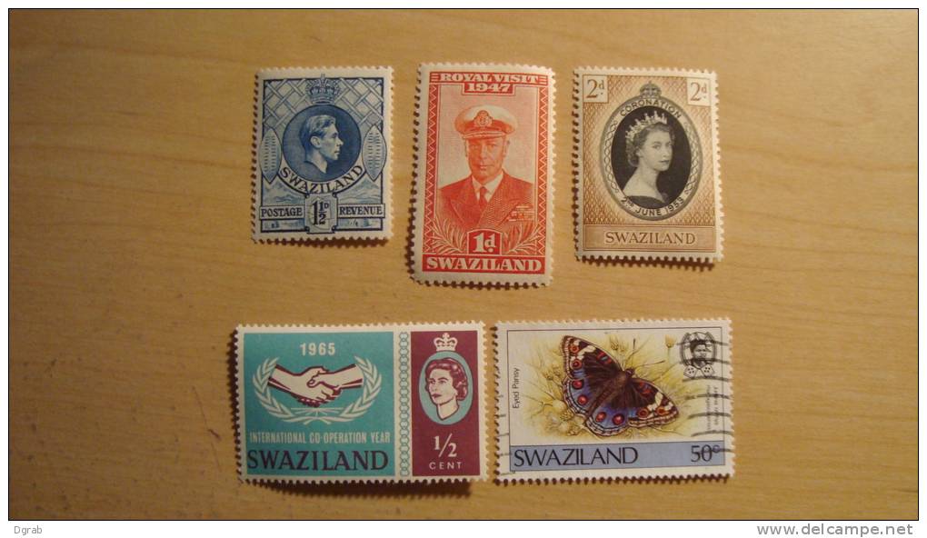 Swaziland     Mix Lot  Unused - Swaziland (...-1967)