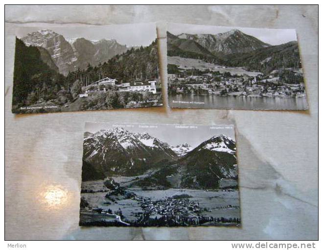 Reichenhall -Oberdorf Bad Wiessee     -3  Postcards    D79493 - Bad Reichenhall