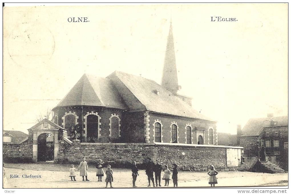 OLNE - L' Eglise - Edit. Chefneux - Olne