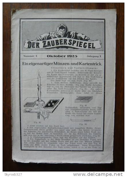 Der Zauberspiegel Nummer 4 Oktober 1925 - Hobby & Sammeln