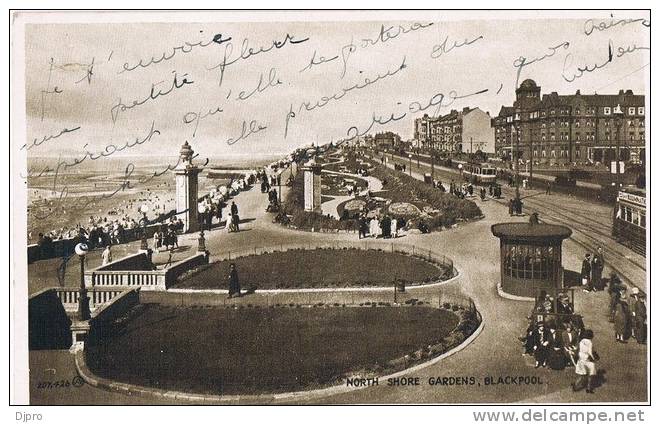 Blackpool  North Shore Gardens - Blackpool