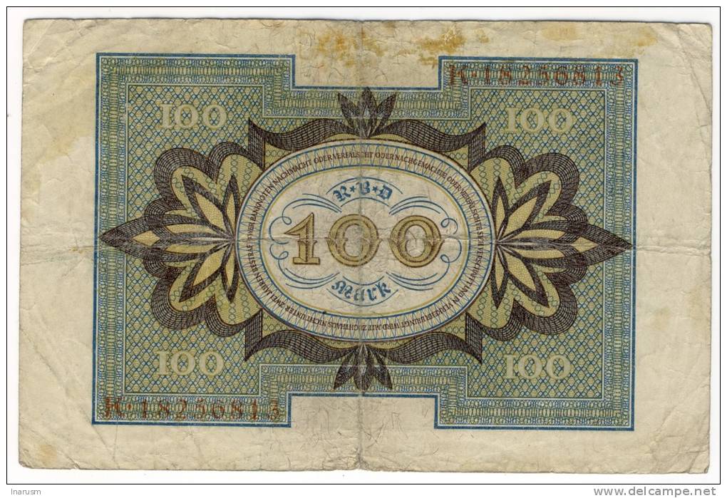 GERMANY  -  DEUTCHLAND  -  Reichsbanknote  -  100 Mark  -  01/11/1920  -  P.69b - 100 Mark