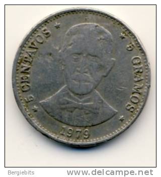 1979 Dominican Republic 5 Centavos In Good Condition - Other - America
