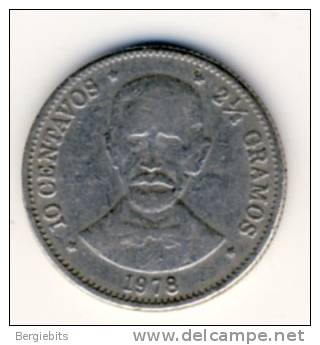 1978 Dominican Republic 10 Centavos In Good Condition - Andere - Amerika